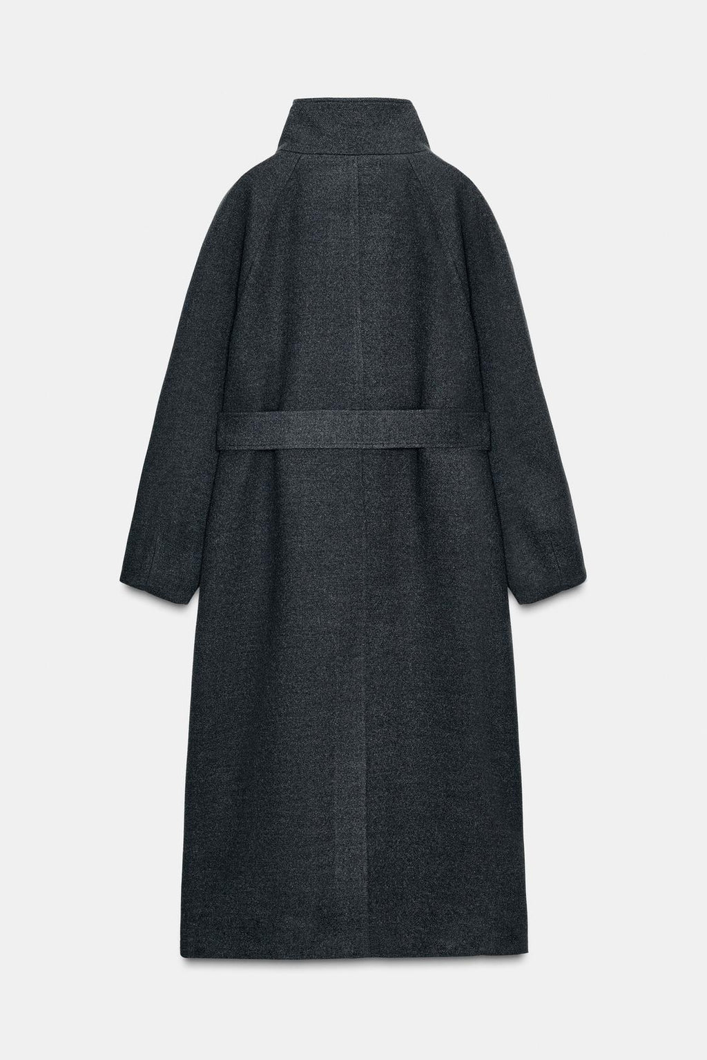 Serenelle | wool coat with waist belt