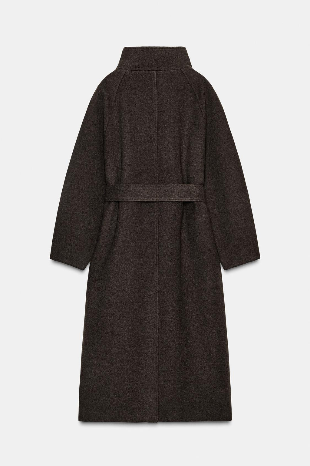 Serenelle | wool coat with waist belt