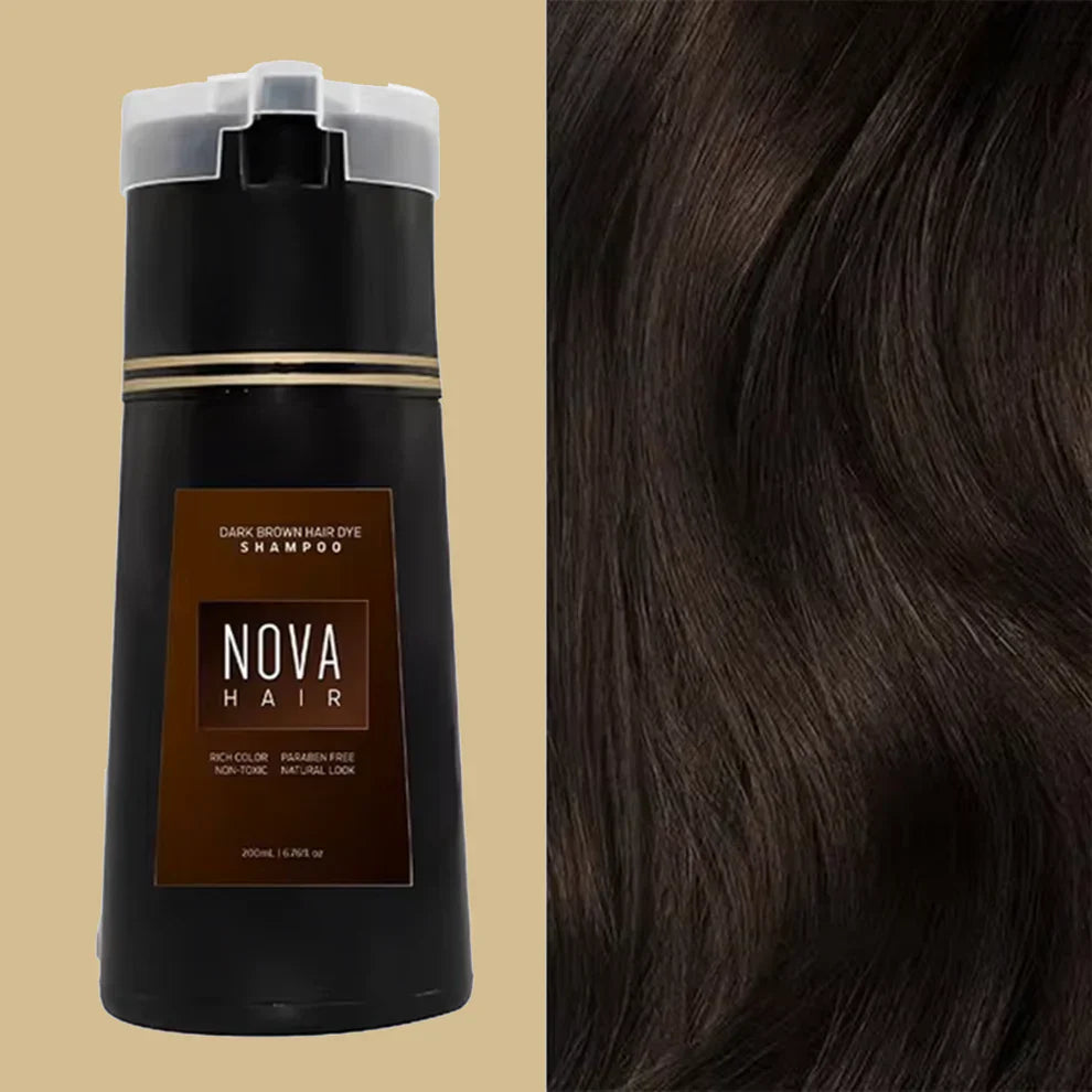 NovaHair™ Kleurshampoo - Verf je haar in 10 minuten!