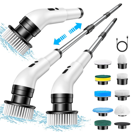 Power Scrub™ | Waterdicht, draadloos, inclusief 9 verwisselbare accessoires