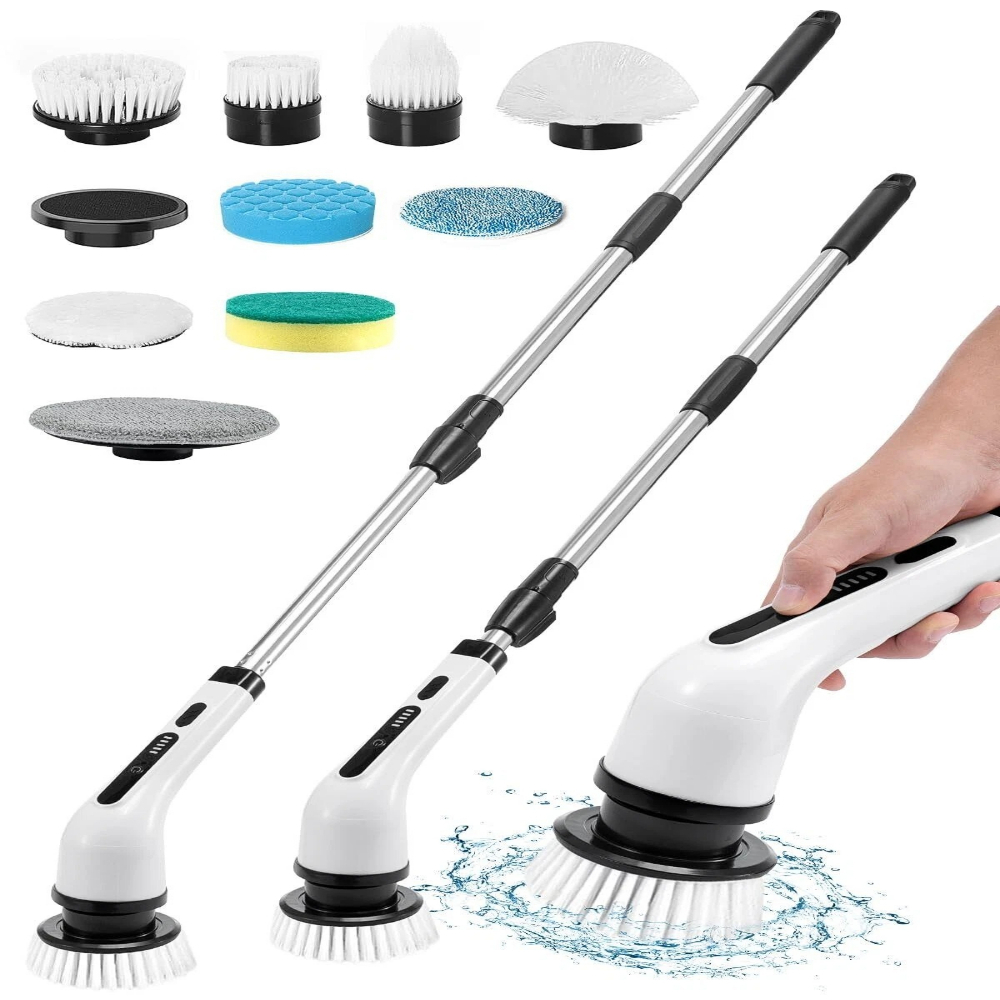 Power Scrub™ | Waterdicht, draadloos, inclusief 9 verwisselbare accessoires