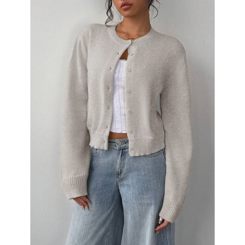 Elira | knitted cardigan with long sleeves