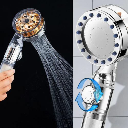 AquaForce™ - Turbo Shower Head + 5 Free Filters!