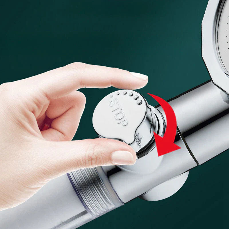 AquaForce™ - Turbo Shower Head + 5 Free Filters!